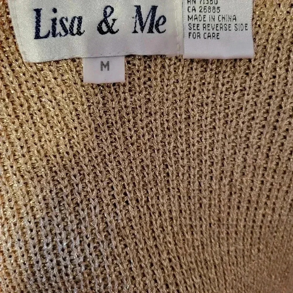 Lisa & Me Blouse M NWT - Picture 3 of 3